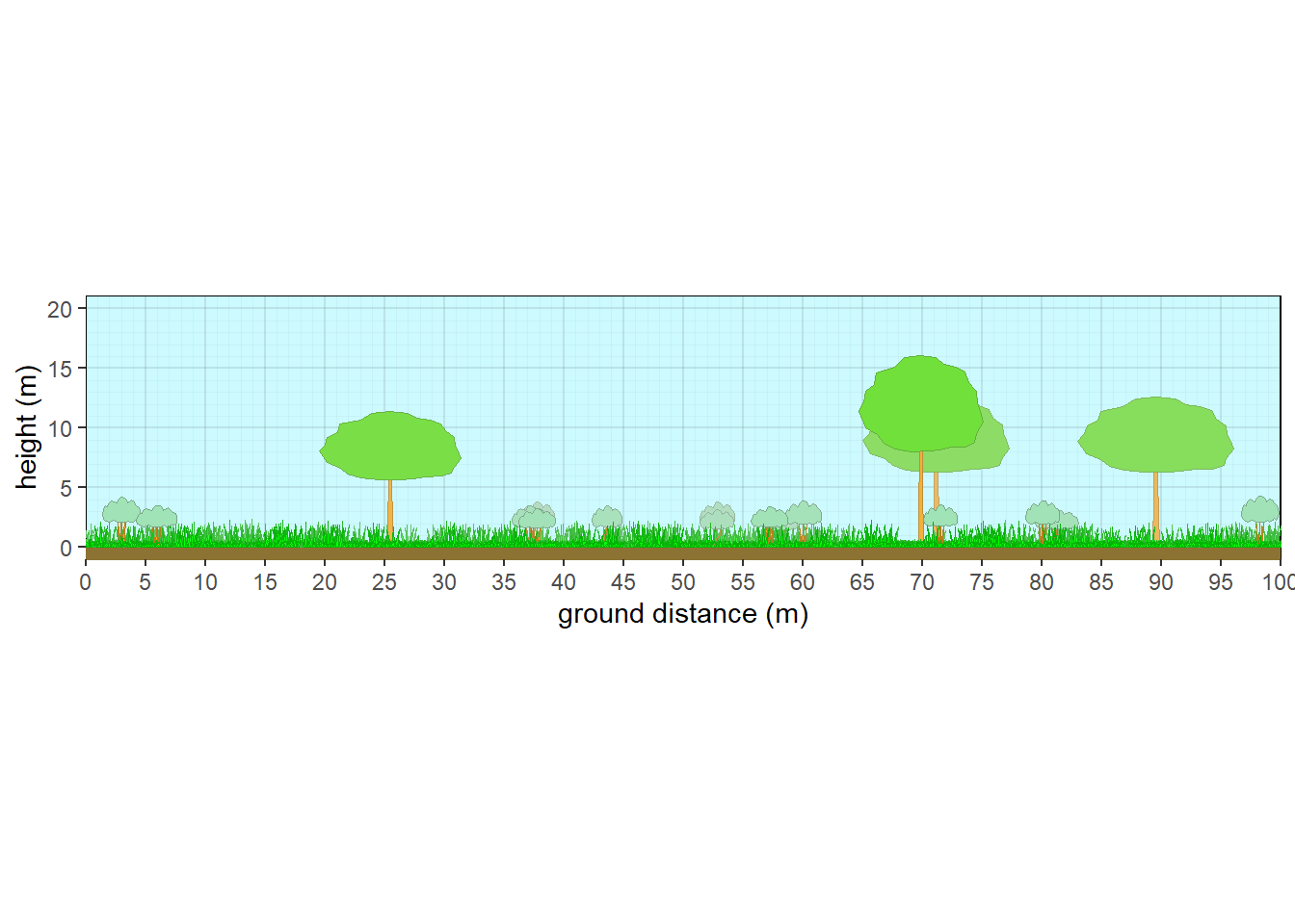 Structure of a generic oak savanna